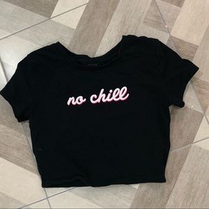 Forever 21 “no chill” crop top